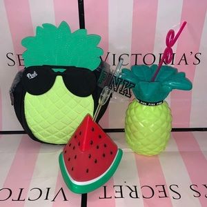VS PINK summer bundle pineapple cooler watermelon